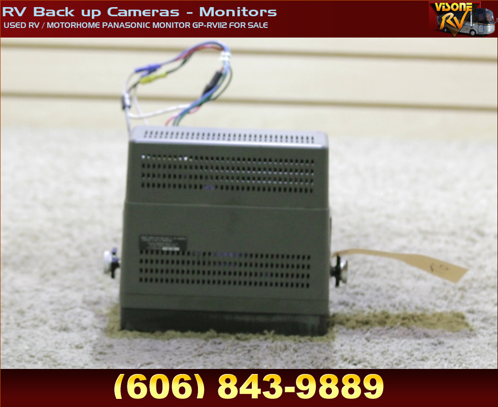RV Electronics USED RV / MOTORHOME PANASONIC MONITOR GPRV112 FOR SALE