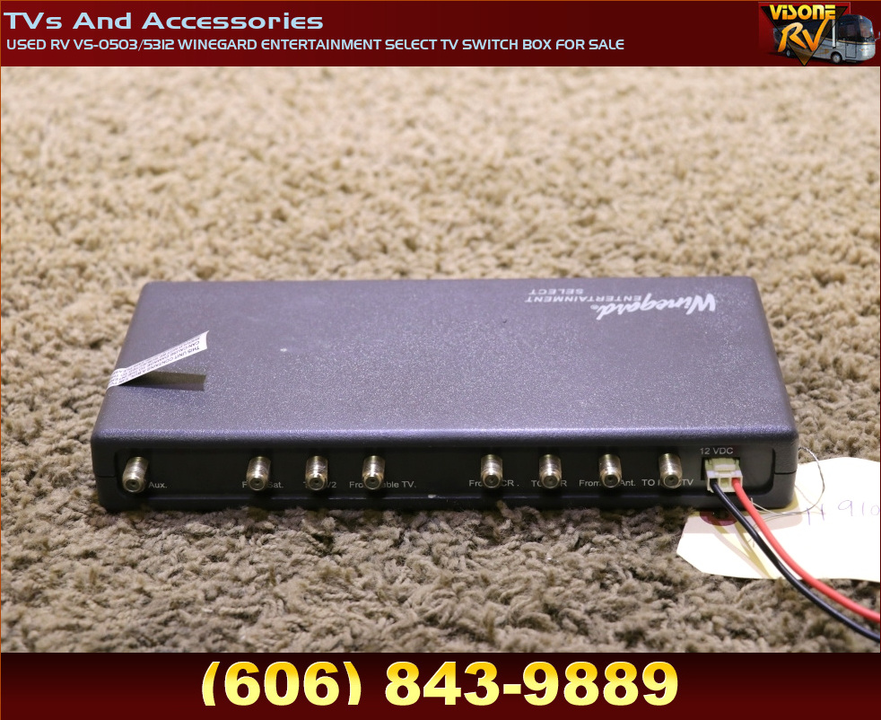 RV Electronics USED RV VS0503/5312 WINEGARD ENTERTAINMENT SELECT TV