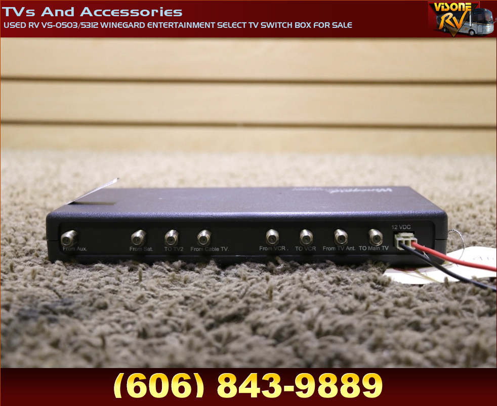 RV Electronics USED RV VS0503/5312 WINEGARD ENTERTAINMENT SELECT TV