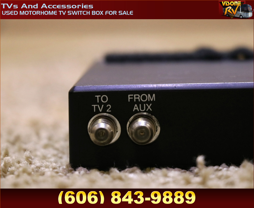 RV Electronics USED MOTORHOME TV SWITCH BOX FOR SALE TVs And