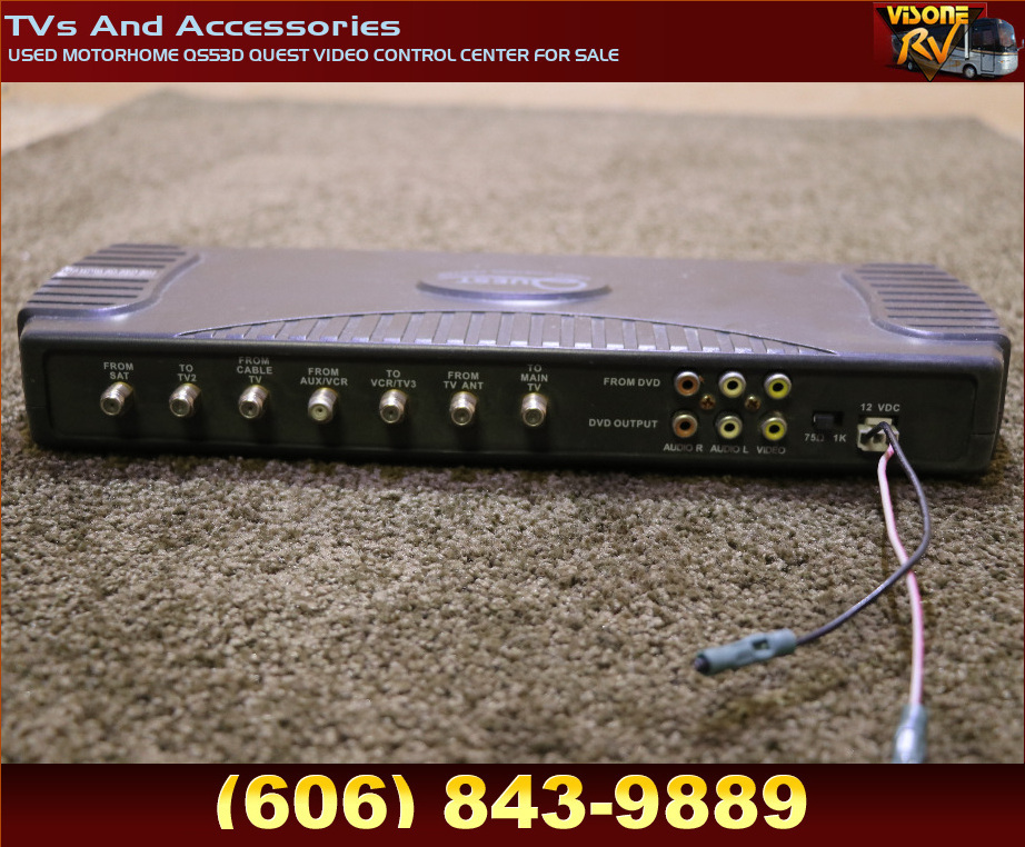 RV Electronics USED MOTORHOME QS53D QUEST VIDEO CONTROL CENTER FOR SALE