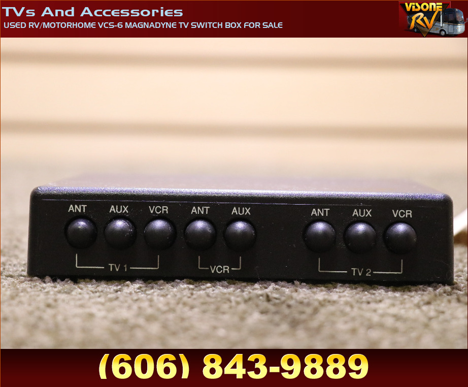 RV Electronics USED RV/MOTORHOME VCS6 MAGNADYNE TV SWITCH BOX FOR SALE TVs And Accessories