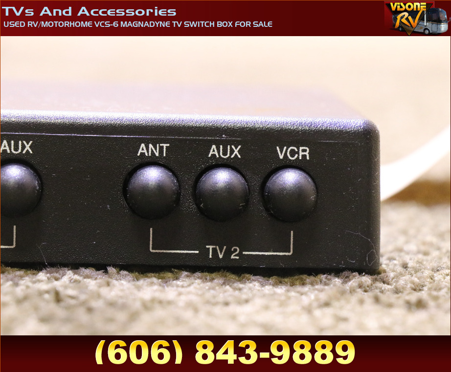 RV Electronics USED RV/MOTORHOME VCS6 MAGNADYNE TV SWITCH BOX FOR SALE TVs And Accessories