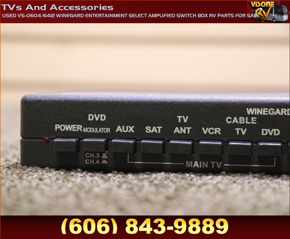 RV Electronics USED VS0604/6412 WINEGARD ENTERTAINMENT SELECT
