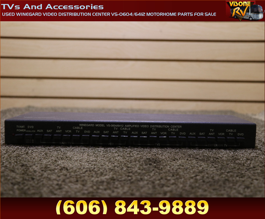 RV Electronics USED WINEGARD VIDEO DISTRIBUTION CENTER VS0604/6412