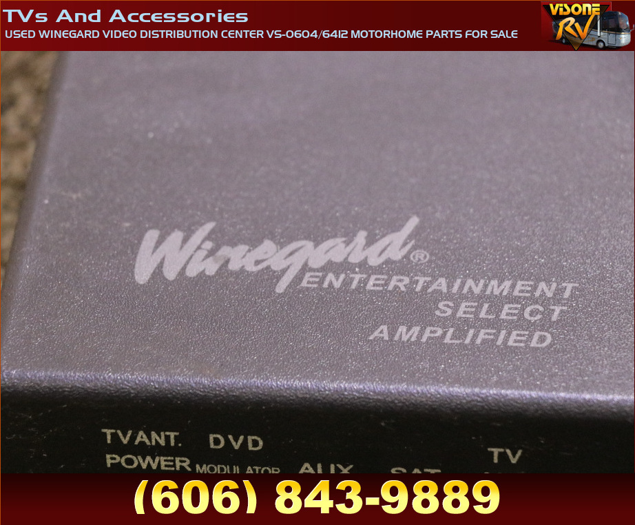 RV Electronics USED WINEGARD VIDEO DISTRIBUTION CENTER VS0604/6412