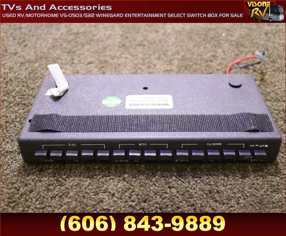 RV Electronics USED RV/MOTORHOME VS0503/5312 WINEGARD ENTERTAINMENT