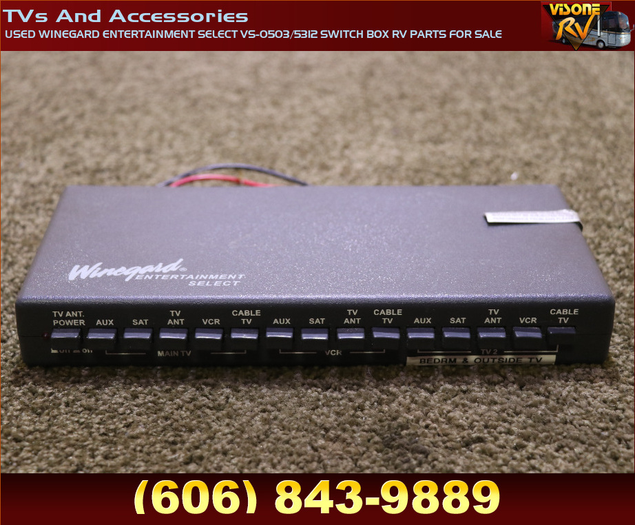 RV Electronics USED WINEGARD ENTERTAINMENT SELECT VS0503/5312 SWITCH
