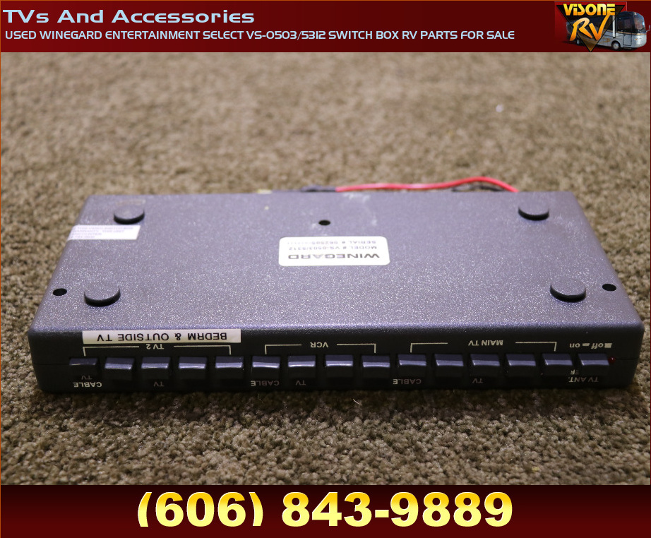 RV Electronics USED WINEGARD ENTERTAINMENT SELECT VS0503/5312 SWITCH