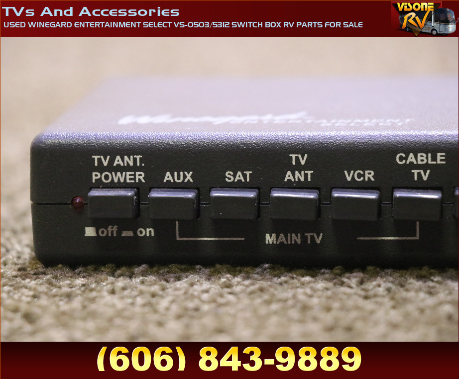 RV Electronics USED WINEGARD ENTERTAINMENT SELECT VS0503/5312 SWITCH