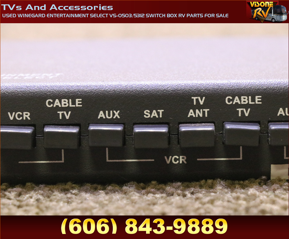 RV Electronics USED WINEGARD ENTERTAINMENT SELECT VS0503/5312 SWITCH