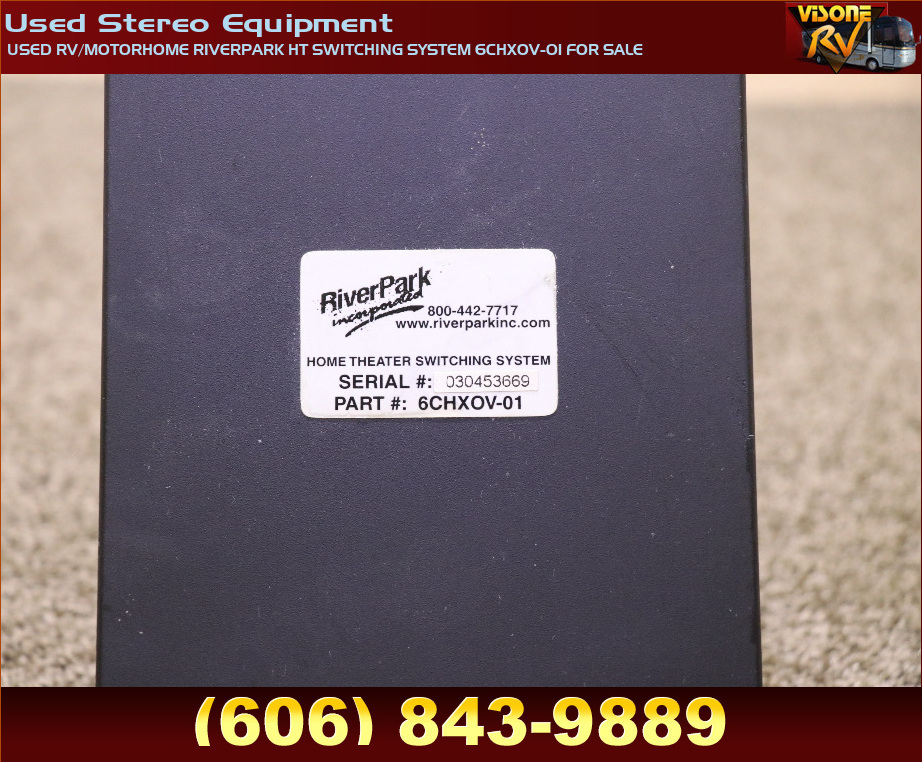 RV Electronics USED RV/MOTORHOME RIVERPARK HT SWITCHING SYSTEM 6CHXOV