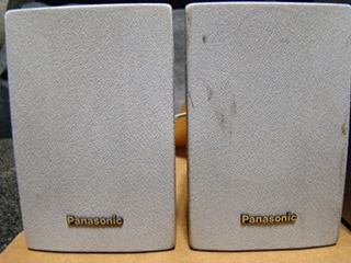 USED RV/MOTORHOME PANASONIC 4 PC SPEAKERS AND SUB (SILVER) FOR SALE