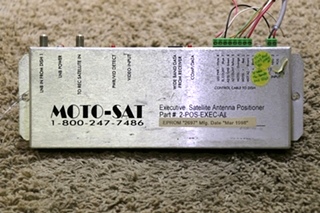 USED RV MOTO-SAT EXECUTIVE SATELLITE ANTENNA POSITIONER 2-POS-EXEC-A FOR SALE