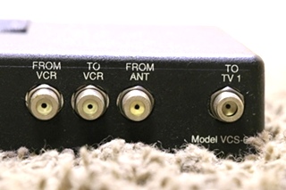 USED VCS-6 MAGNADYNE TV SWITCH BOX MOTORHOME PARTS FOR SALE