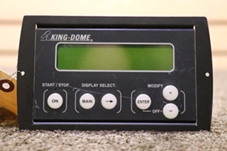 USED MOTORHOME KING-DOME SATELLITE CONTROL TOUCH PAD FOR SALE
