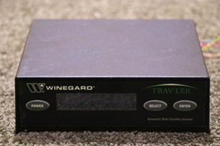 USED WINEGARD TRAV'LER AUTOMATIC MULTI-SATELLITE ANTENNA BOX RV PARTS FOR SALE