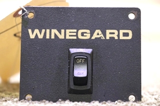 USED WINEGARD ON/OFF SWITCH PANEL RV/MOTORHOME PARTS FOR SALE