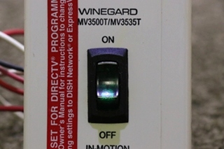 USED WINEGARD MV3500T/MV3535T ON/OFF SWITCH PANEL RV PARTS FOR SALE