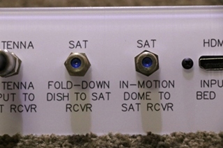 USED RV ANTENNA / SATELLITE / HDMI CABLE PANEL FOR SALE