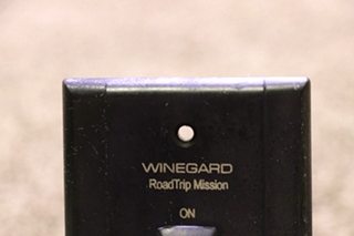 USED RV WINEGARD ROADTRIP MISSION ON/OFF IN-MOTION SATELLTE SWITCH PANEL FOR SALE