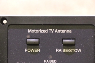 USED MOTORHOME MOTORIZED TV ANTENNA SENSAR BY WINEGARD SWITCH PANEL FOR SALE