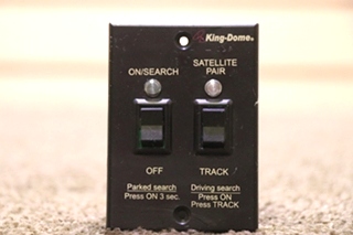 USED RV/MOTORHOME KING-DOME SATELLITE SWITCH PANEL FOR SALE