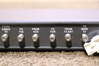 USED WINEGARD AMPLIFIED VIDEO DISTRIBUTION SWITCH VS-0604/6412 RV/MOTORHOME PARTS FOR SALE