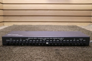 USED WINEGARD AMPLIFIED VIDEO DISTRIBUTION SWITCH VS-0604/6412 RV/MOTORHOME PARTS FOR SALE