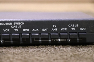 USED WINEGARD AMPLIFIED VIDEO DISTRIBUTION SWITCH VS-0604/6412 RV/MOTORHOME PARTS FOR SALE