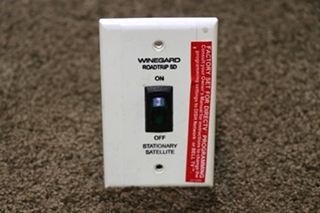 USED RV/MOTORHOME WINEGARD ROADTRIP SD ON/OFF SWITCH PANEL FOR SALE