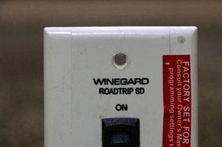 USED RV/MOTORHOME WINEGARD ROADTRIP SD ON/OFF SWITCH PANEL FOR SALE