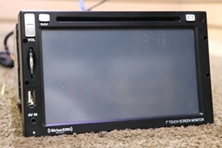USED M4-LCD MAGNADYNE DISC PLAYER AM/FM/WB RADIO RV PARTS FOR SALE