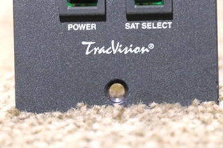 USED 02-1236-01 TRACVISION SWITCH PANEL RV PARTS FOR SALE