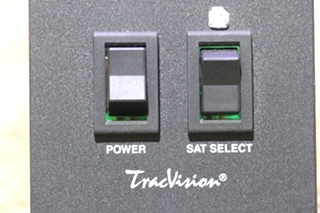 USED 02-1236-01 TRACVISION SWITCH PANEL RV PARTS FOR SALE