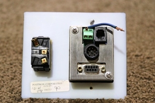 USED TRACVISION SATELLITE / ANTENNA BOOSTER / PARK CABLE SWITCH PANEL MOTORHOME PARTS FOR SALE