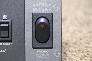 USED TRACVISION SATELLITE / ANTENNA BOOSTER / PARK CABLE SWITCH PANEL MOTORHOME PARTS FOR SALE