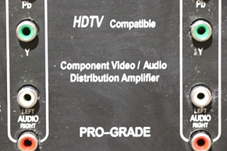 USED RV LU630 TRIPLEVISION COMPONENT VIDEO / AUDIO DISTRIBUTION AMPLIFIER FOR SALE