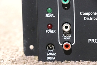 USED MOTORHOME TRIPLEVISION LU630 COMPONENTS VIDEO / AUDIO DISTRIBUTION AMPLIFIER FOR SALE