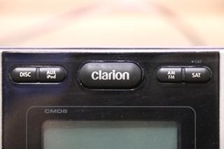 USED CMD6 CLARION WATERTIGHT MARINE CD/USB RECEIVER FOR SALE