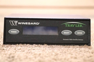 USED WINEGARD TRAV'LER AUTO MULTI-SATELLITE ANTENNA CONTROL BOX