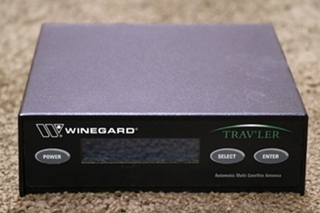 USED WINEGARD TRAV'LER AUTO MULTI-SATELLITE ANTENNA CONTROL BOX