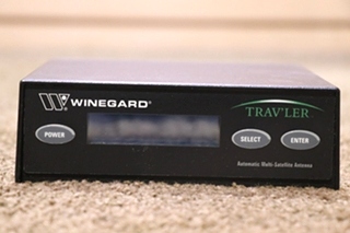 USED WINEGARD TRAV'LER AUTO MULTI-SATELLITE ANTENNA CONTROL BOX