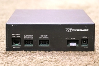 USED WINEGARD TRAV'LER AUTO MULTI-SATELLITE ANTENNA CONTROL BOX
