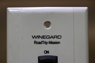 USED WINEGARD ROADTRIP MISSION  IN-MOTION SATELLITE ON/OFF SWITCH PANEL