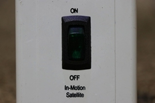 USED WINEGARD ROADTRIP MISSION  IN-MOTION SATELLITE ON/OFF SWITCH PANEL