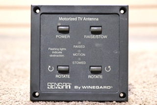 USED MOTORIZED ANTENNA SENSAR BY WINEGARD SWITCH PANEL