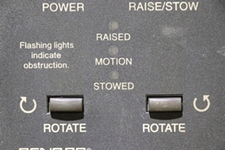 USED MOTORIZED ANTENNA SENSAR BY WINEGARD SWITCH PANEL