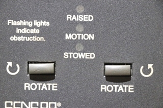 USED MOTORIZED ANTENNA SENSAR BY WINEGARD SWITCH PANEL