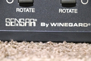 USED MOTORIZED ANTENNA SENSAR BY WINEGARD SWITCH PANEL